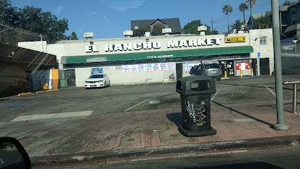 Tienda mexicana "El rancho market" en Los Ángeles CA.