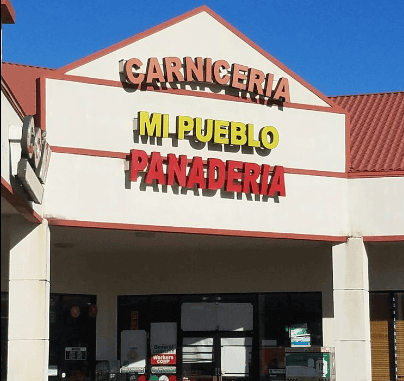Tienda mexicana "Carnicería Mi Pueblo" en Atlanta