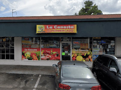 Tienda mexicana "La canasta" en Atlanta