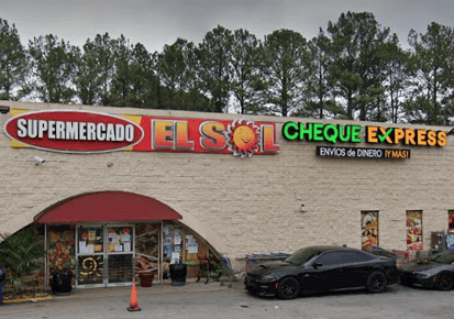 Tienda mexicana "Supermercado el Sol" en Atlanta