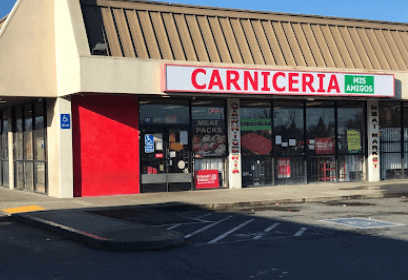 Tienda mexicana "Carnicería Mis Amigos"